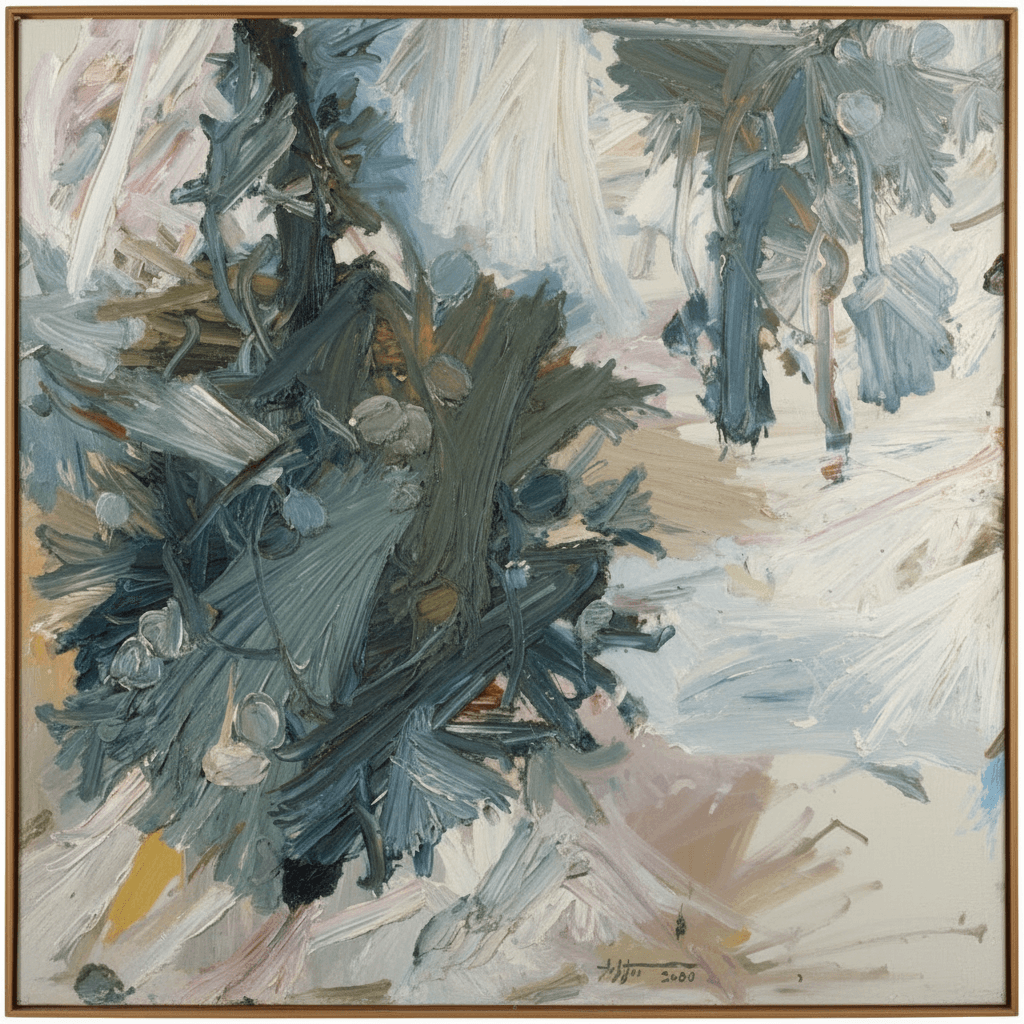 Soft Organic Abstraction wall art